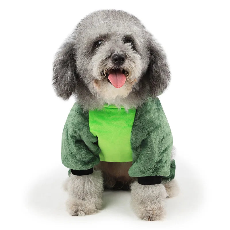 Pyjama Polaire Chaud Hiver chien chat