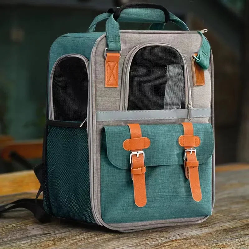 Sac à Dos de Transport pour Chien et Chat – Grande Capacité, Respirant