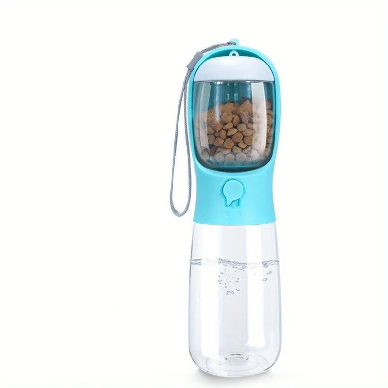 Gourde  portable avec compartiment nourriture et eau