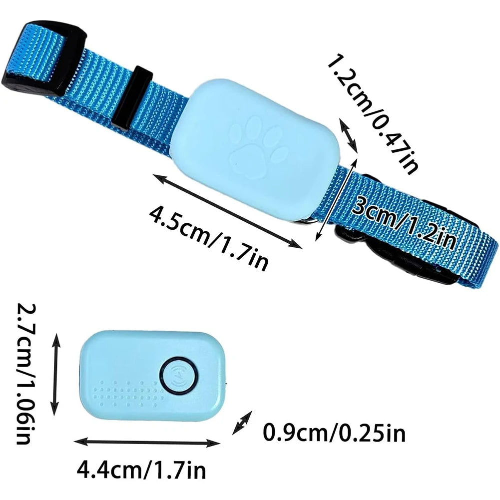 Tracker GPS Chien et Chat – Collier Anti-Fugue Ajustable, Suivi Temps Réel, Autonomie 12 mois