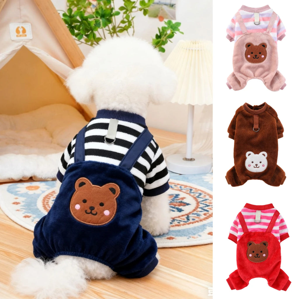 Combinaison Polaire pour Chien et Chat - Anneau