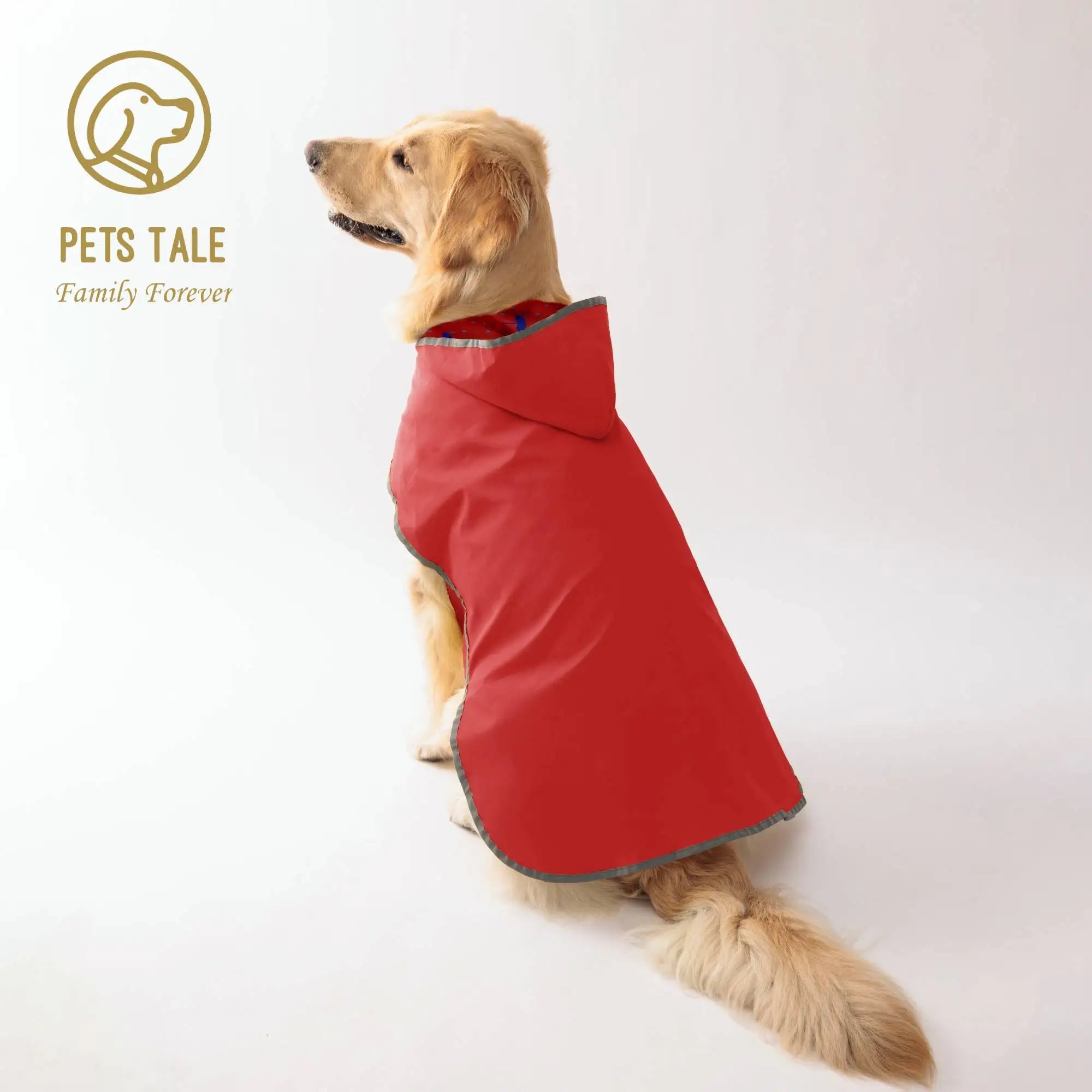 Imperméable pour chien pluie réversible