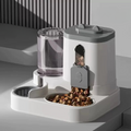Distributeur Automatique Nourriture et Eau pour Chien et Chat