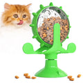 Jouet Interactif Multifonction pour Chat et Chien — Roue Rotative & Distributeur de Croquettes