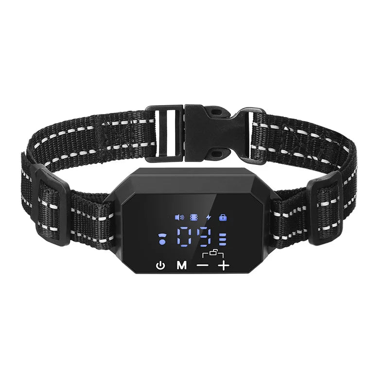Clôture GPS Sans Fil pour Chien – Zone de Sécurité Invisible, Collier Rechargeable 30-1000m