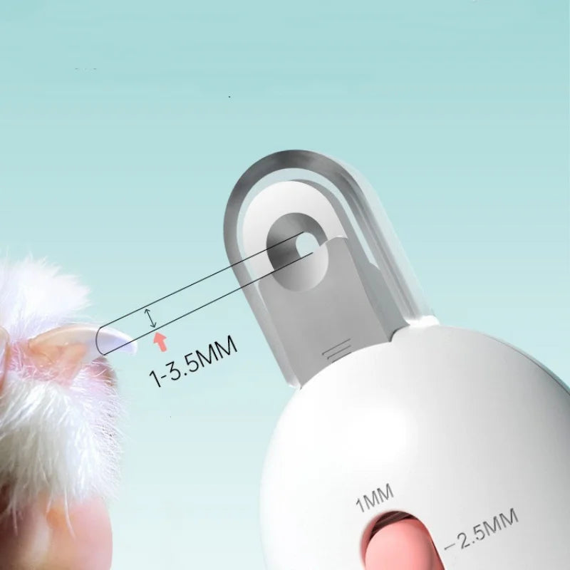 Coupe-Ongles pour Chien et Chat - Anti-Projections avec Lime Intégrée