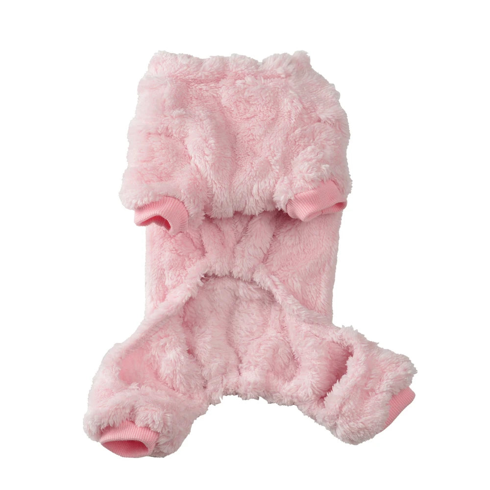 Combinaison d'Hiver douce et chaude polaire avec anneau pour laisse