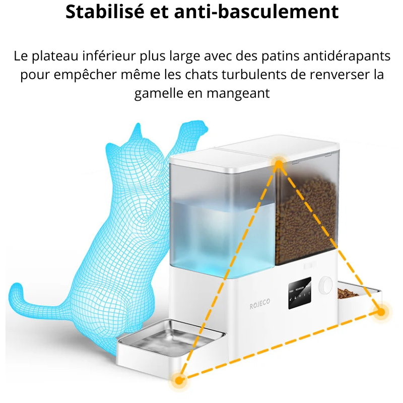 Application mobile de contrôle WiFi du distributeur automatique ROJECO